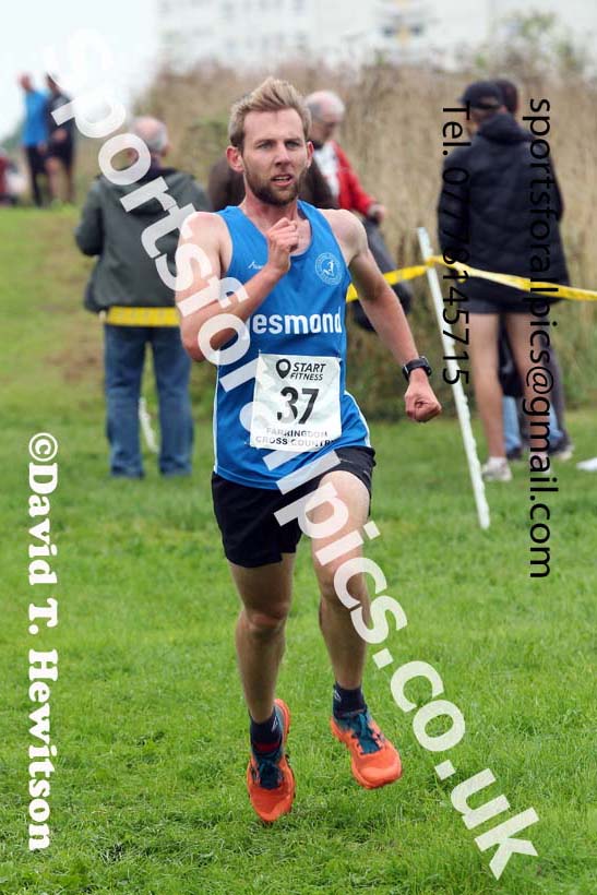 Senior Mens relay, 2021 Farringdon Open Cross Country, Sunderland . Photo: David T. Hewitson/Sports for All Pics